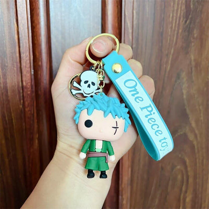 Anime Keychain With Hook & Strap For Anime | Zo-ro keychain Big