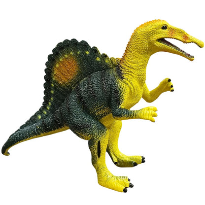 Dinosaur Toys for Kids Height -26cm PVC Dinosaur Toy Action Figures | Yellow Dino BHV New