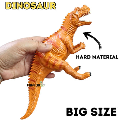 Trex Dinosaur Toys Height-12x27cm Dinosaur Action Figures | Trex Orange Dino BHV