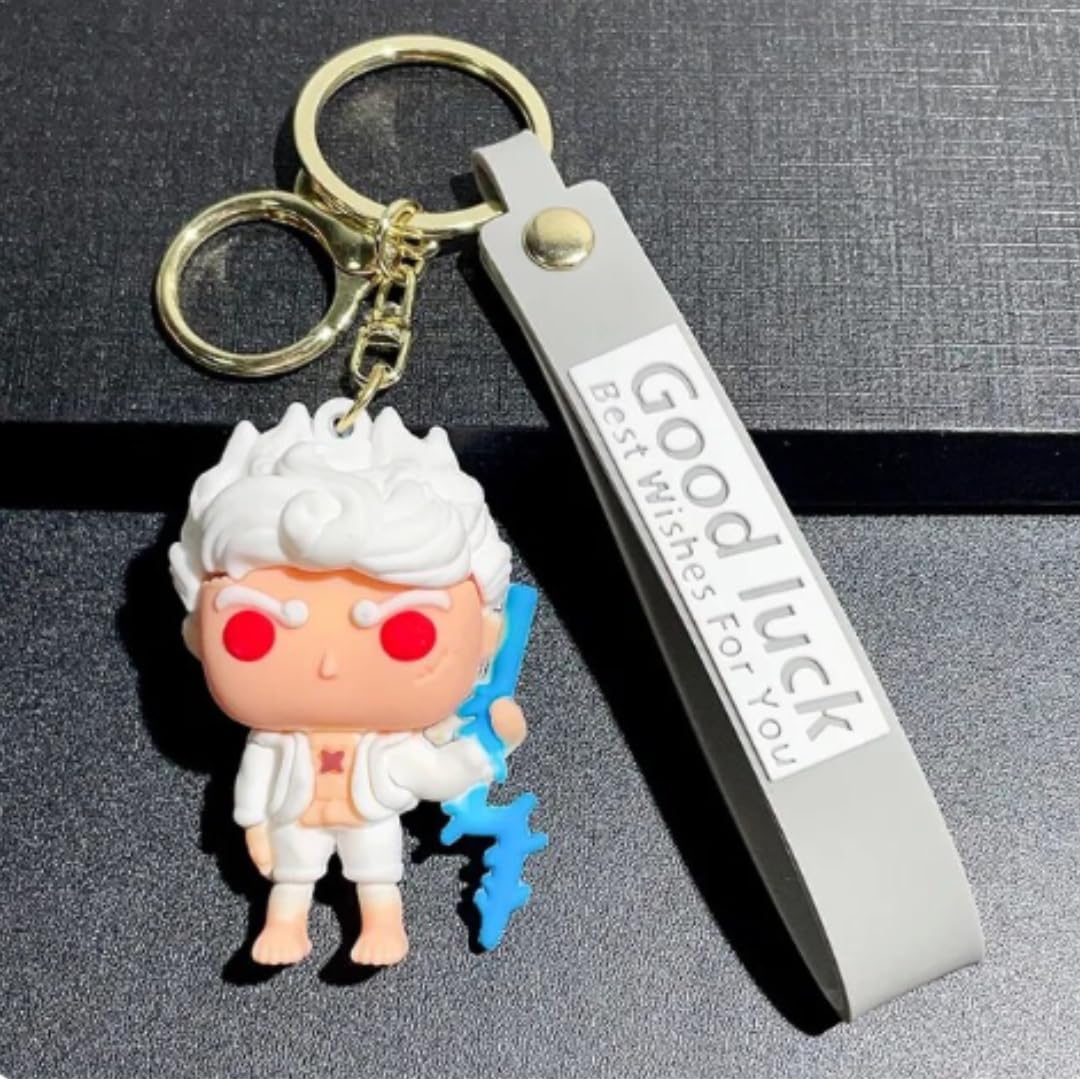 Anime Keychain With Hook & Strap |  G5 Keychain