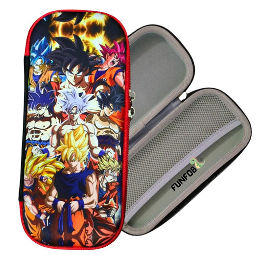 Anime Cartoon Pencil Box For School College Cosmetic Travel Case | Go-ku All Character