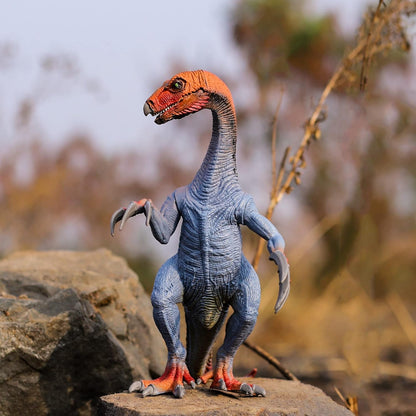 T Rex Figure Toy Dinosaur Figure Height-18x17CM PVC | Blue Red Dino Long