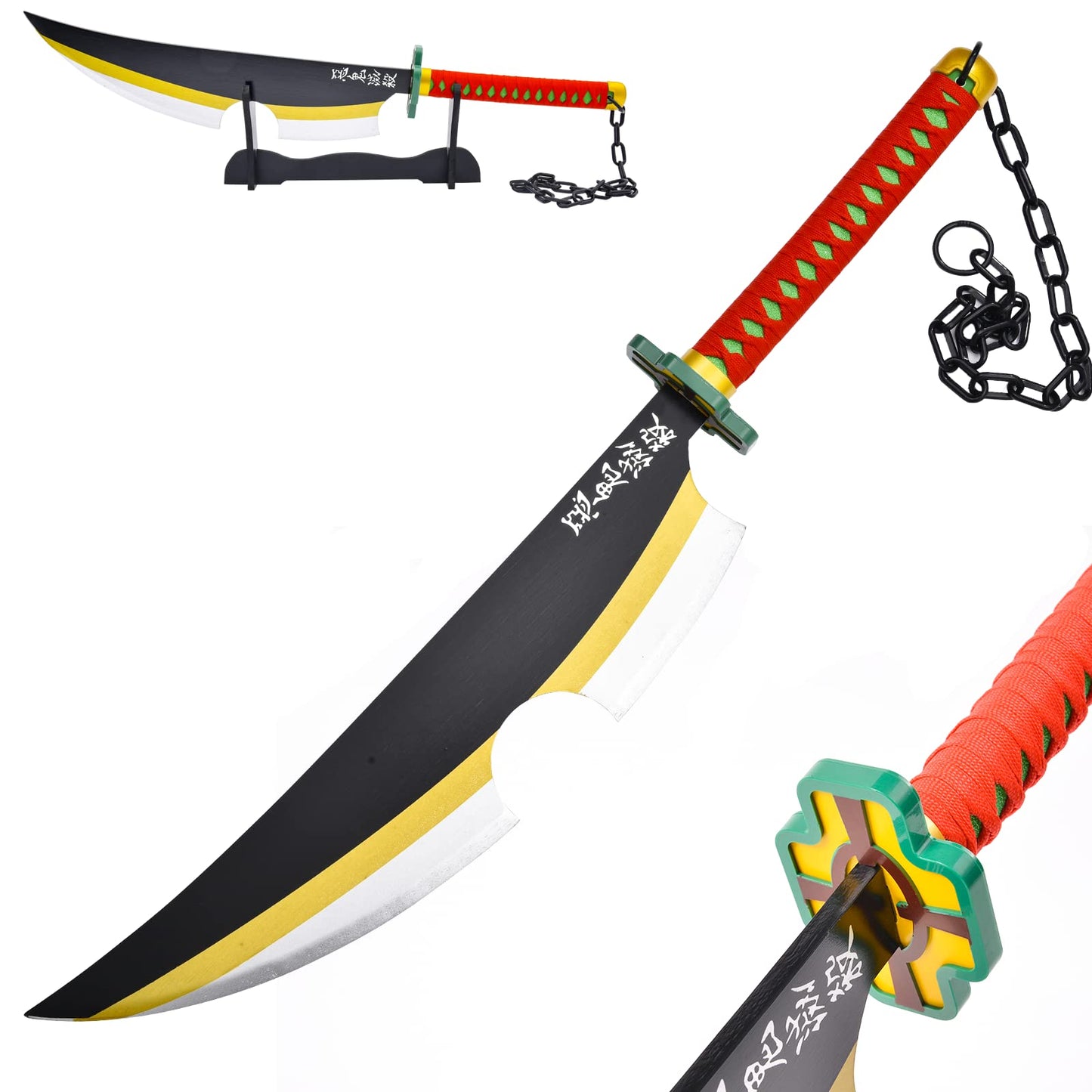 Devil Slayer Anime Katana Sword Toy 104cm For Role-Playing And Collection | Te-gen Katana