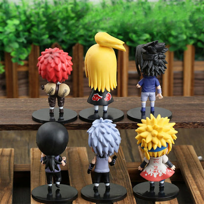 Anime Action figure Height - 10cm | Set of 6 | Mina-to Chibi Set