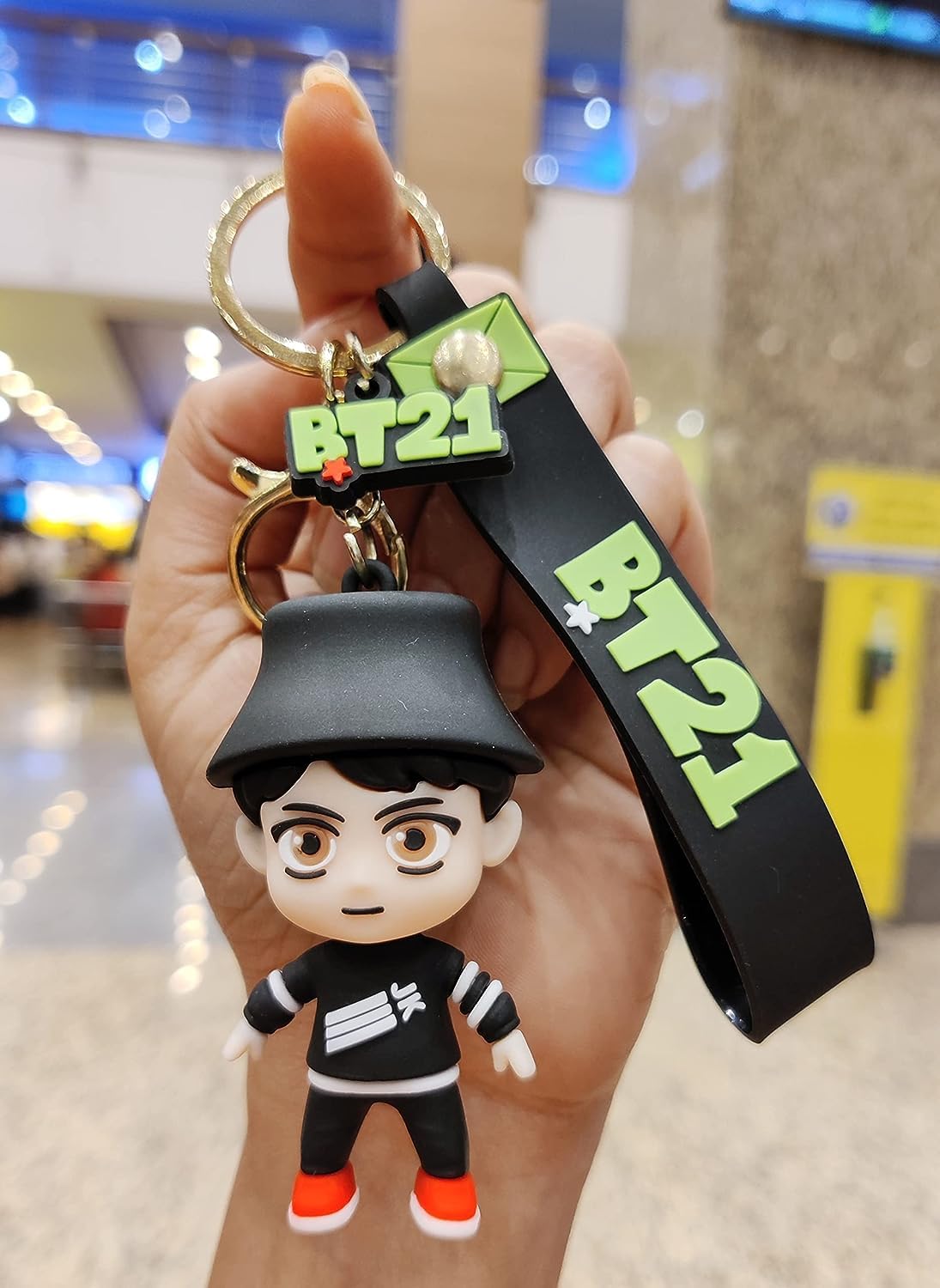 Jungkook Keychain with Hook & Strap | Jungkook Keychain