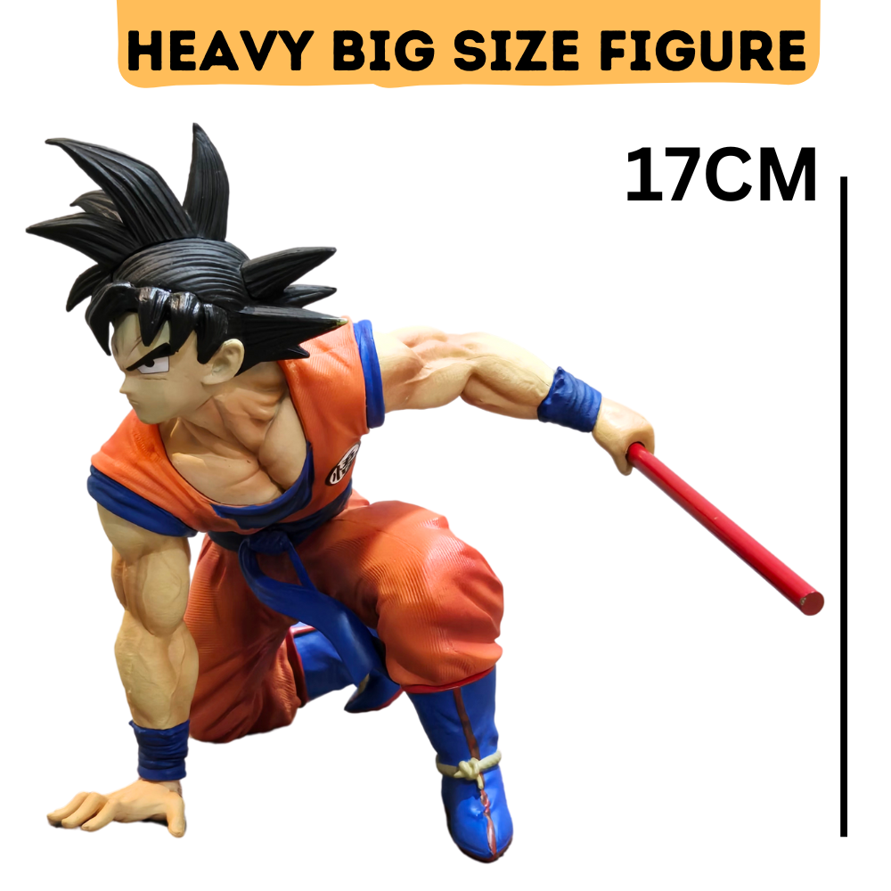 Anime Action Figure | Big Size | Height -17CM | Go-ku Bent Heavy