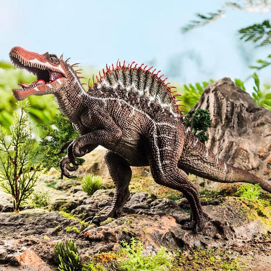 Spinosaurus Dinosaur Toys Figure Jumbo Size  | Red Big Hump Big
