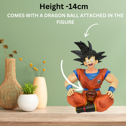 Anime Action Figure Limited Edition Height- 14 CM | Goku With Ball