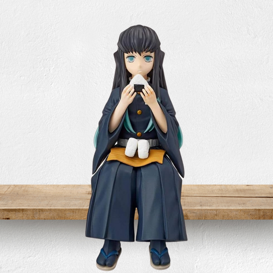 Anime Action Figure Height -15cm | Mui-chiro Green Hair Perching