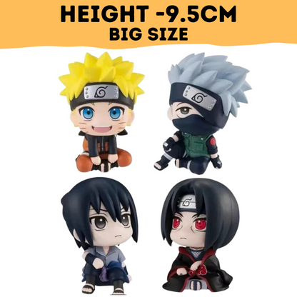 Anime Action Figures Set of 4 Height -9.5cm | Set of 4 Blue Eye