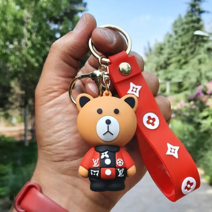 Panda Keychain With Hook & Strap | Random 1PC | LV Panda Random