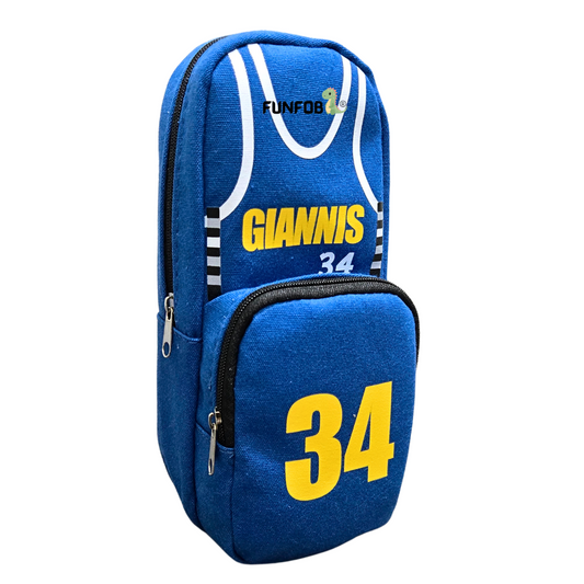 Soccer Pencil Pouch for Kids Teenager School College | Soocer Blue Giannis