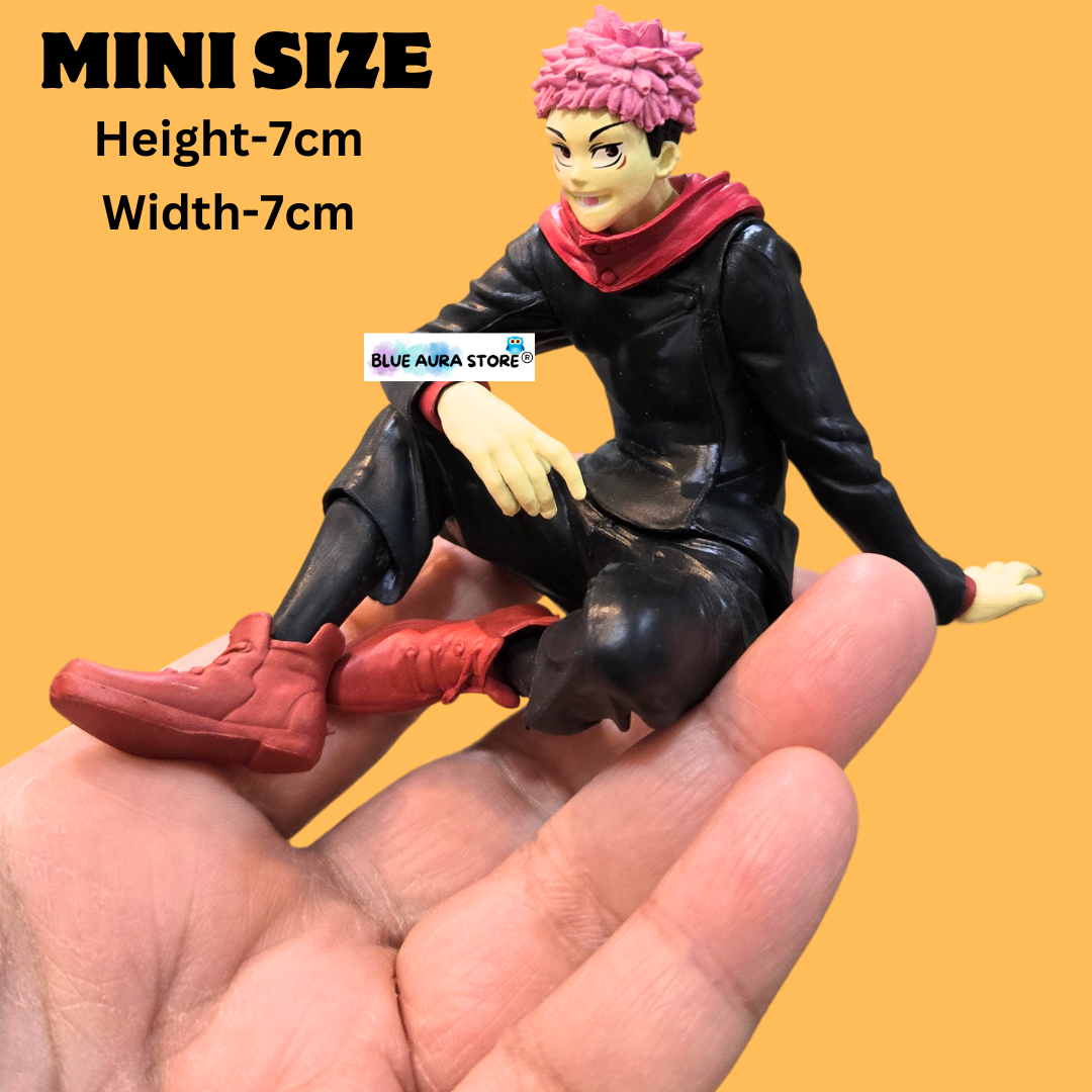 Anime Action Figure Height - 7.5cm | Yuji Sitting Mini