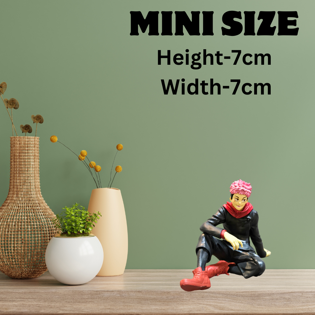 Anime Action Figure Height - 7.5cm | Yuji Sitting Mini