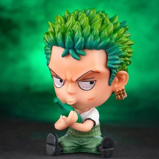 Zoro Action Figure Mini Figurine Height -9cm | Zoro Mini Bottle