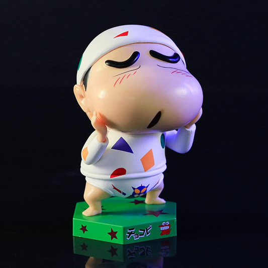 Shinchan Action Figure Height 11.5Cm |  White Nightsuit